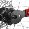 Outils outil de suppression de la clé à vélos de vélo 15/16 / 17 mm tête en carbone en acier de montagne de vélo de route de la route