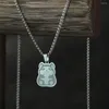 Colliers pendants Todorova Chubby Cheek Hamster Collier en acier inoxydable Bijoux animal mignon pour femmes Men Girth