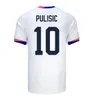 USAS Club Full Sets Soccer Jerseys 2024 2025 Copa America USWNT USMNT 24/25 lalas Football Shirts Men Player Version PULISIC MORGAN BALOGUN Plus McKENNIE SMITH 3XL 4XL