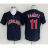 Baseball Jersey Indian Guardian Fan Edition 12# Lindor 11#