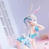 Figure di giocattolo d'azione vincolanti Chris Aqua Blue Original Character Bunny Girl 1/4 Bond anime anime sexy hentai action figure per adulti modello giocattolo regalo giping y2404251oih