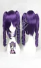 gtgtbleach katenkyoukotsu curto roxo cacheled raytail cosplay param wig hair4596706