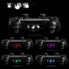 Adesivos Extremerar o Boss Skull 30 PCs Skin Skin Tampa de barra de luz para PS4 Slim Pro Controller