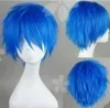 100 toute nouvelle image de mode de haute qualité Wigsgt Cosplay V Home V Home Kaito Blue Blue Turn Alice Wig W012886417