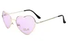 Солнцезащитные очки дамы, в форме сердца, солнцезащитные очки металлические женские бренд дизайнер мода без оправдания любовные линзы солнечные очки oculos uv400 240423