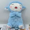 30 cm bébé respirant ours enfants apaisant la loutre en peluche jouet mignon koala éléphant mouton music companion souilleur et poupée légère 240422