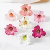 Decorative Flowers 10 Pieces Artificial Silk Butterfly Orchid Wedding Home Decoration Accessories Brooch Diy Christmas Wreath Background