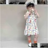 Ensembles de vêtements Baby Girls Designer Robe Kids Luxury Jupe Childrens Classic Clothes Letter Robes Drop Livrot K Maternity DHPAW