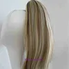 Designer parrucche di alta qualità Capelli per donne Tiger Claw Short Houch Evaseil parrucca piccole femmine arricciate di seta ad alta temperatura clip naturale