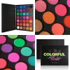Shadow De'Lanci kolorowa paleta cieni do powiek 35 Kolory Rainbow Bright Mat Shimmer Makeup Pallete Long High Pigment Sily Powder