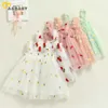 Girl's Dresses Ma Baby 6M-5Y Toddler Kid Baby Girls Tulle Dress Daisy Strawberry Dresses For Girls Summer Party Beach Holiday Clothing D01L2404