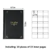 Bags 150 Grid Transparent PVC Coin Collection Book DIY Photo Album Coin Badge Protection Book 1.7 Inch Each Grid