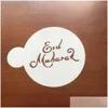 Stencil cake gereedschap creatief decor huisdier moskee eid mubarak ramadan ontwerp fondant koffie spuiten decoratie gereedschap snijder mal 2 dh6i4 ation
