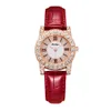 Fashion Internet Celebridade Full Diamond Student Watch Wholesale com relógios femininos de escala romana incrustada de diamante