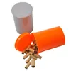 Smooth Shop Cigarette Herb Stash Jar Pill Box Smoke Shop avec Cigarete Paper 60 PCS Tobac pour fumer