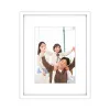 Frame Picture Frame Set of 9, Display Pictures, 5x7 "with Mat or 8x10" without Mat, Photo Tiles, Wall Gallery with Restickable Tape