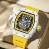 Modna męska zegarek Onola Waterproof Quartz Męski zegarek silikonowy
