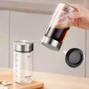 Tumblers Coffee Glass Cup Outdoor мини -прозрачный вакуумный аспирационный молоко для колы соки банка кухня аксессуары H240425