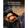 Chefmaker Combi Fryer: Smart Air Fryer Cuiseur avec sonde de cuisson, atomiseur d'eau, 3 modes de cuisson - 6 QT Capacité pour les résultats professionnels à la maison.