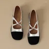 Повседневная обувь Fedonas Прибытие женщин накачает низкие каблуки подлинная кожа