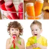 Glassverktyg 6 bitar/set Summer Popsicle Manufacturer Lollipop Mold Kitchen Diy Random Color Food Grad Silicone Frozen Ice Cream Pop-Up Tool Q240425