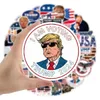 50pcs Trump 2024 Stickers graffiti Stickers for DIY Luggage Laptop Skateboard Motorcycle Bicycle Stickers