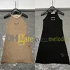 Sexy Women Sling Dress Designer Rhinestone Letter Skirt High Elastic Slim Knitted Dresses Summer Halter Knits Skirts Knitwear