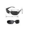 Quadro preto unissex visão cuidados pino exercício ocular óculos Óculos de orifício de pinhole a visão melhorar melhorar plástico de alta qualidade