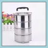 с коробками Bento Bead Gange Gange Grate Antainless Round Steel Vacuum Lunch Lanch Lunch Box