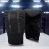 Schutzausrüstung Elastische Boxhandschuhe PU Leder Muay Thai Sanda Handschuhe tragen resistente Stempeltrainingshandschuhe Erwachsene und Kinder Sportgeräte 240424