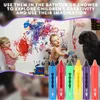 Bathroom Crayon Erasable Graffiti Toy Washable Doodle Pen For Baby Kids Bathing Creative Educational Toy Crayons 240423