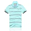 Men's Polos brand summer hot selling classic embroidered men's golf shirt short sleeved cotton high street comfortable breathable business casual wear men's top