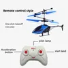 Remote Safe Fallresistant RC Helicopters Drone Rechargeable Mini Children Toys 240417