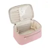 Sacchetti cosmetici ASDS-makeup Bag di viaggio Make Up Organizzatore Custodia per donne in pelle Eco Vegan