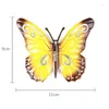 Decoratieve beeldjes Hollow Out Butterfly Garden Large Wall Art Fulptuur Ornament kleurrijke 5 stks