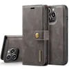 Magnetic Split Phone Leather Case iPhone 14 Pro Max Protective Case