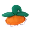 Собачья одежда Pet Funny Headgear Cat Halloween Шляпа зеленый лист тыква