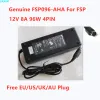 Chargers autentico fsp fsp096aha 12v 8a 96w 4pin ac adattatore per caricatore di alimentazione