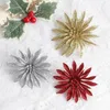 Fleurs décoratives 5 / 10pcs Décoration de Noël Artificiel Tree Pendante Fausse fleur pour la décoration intérieure Table de jardin Craft