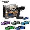 Turbo Racing 1 76 C64 DRIFT RC -auto met Gyro Radio Volledig proportioneel externe besturingsspeelgoed voor kinderen en volwassenen 240411