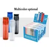 Rökbutik Plast Tobaksslipare Multifunktion 2 I 1 Lagringssats Kit Rökningstillbehör Pre Roll Cone Roller Cigarett Dry Herb Burs 6 Tube Filling