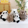 Nya barns feta dwen -serie Polar Bear Panda Doll Brown Bear Internet Celebrity Birthday Present for Girls Toy Plush