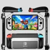 Przypadki Silikon TPU dla Nintendo Switch Switch OLED Proof Ochrona Ochrata Ochrata Pokrowa Ergonomiczna uchwyt uchwytu dla przełącznika OLED Akcesoria