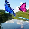 Butterfly Kite Flying Spielzeug für Kinder Drachen fliegen Spielzeug für Kinder fliegen Flügel Parplan Regenbogen High Kite Rollen 240419