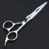 Shears Sharonds Professional Hair Salon Hairdressing Shissors Arc Shape Blade 6インチ切断薄化せん断セット美容師スペシャル