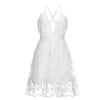 Abiti sexy urbani Summer Drendress Summer Recamiti Floral Mesh Lace Sexy Subless Dress Abito da spiaggia Abiti per donne 2022 Nuovo arrivo Fashion2404