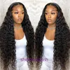 Perruques de cheveux authentiques boutique en ligne Wig Foot Lace Split Split Long Coiffed Clain Petit casque en fibre chimique