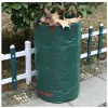 Bolsa Bolsa de jardim Bolsa de armazenamento de grande capacidade Reutiliza Lixo de Sack Leaf Leaf pode coleta de lixo de jardim dobrável Recipiente de coleta de lixo