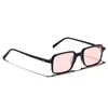 نظارات مربعة مربعة مربعة نظارات شمسية UV400 خفيفة الوزن للجنسين موس راية بلانك رفيع كامل لوصفة طبية 50-21-145 GOGGLES Fullset Case