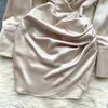 Robes décontractées Clothland femmes mode mini robe de chemise longue refroidissement